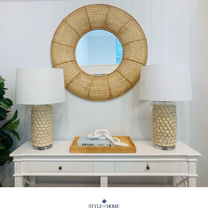 Lindeman Rattan Coastal Mirror