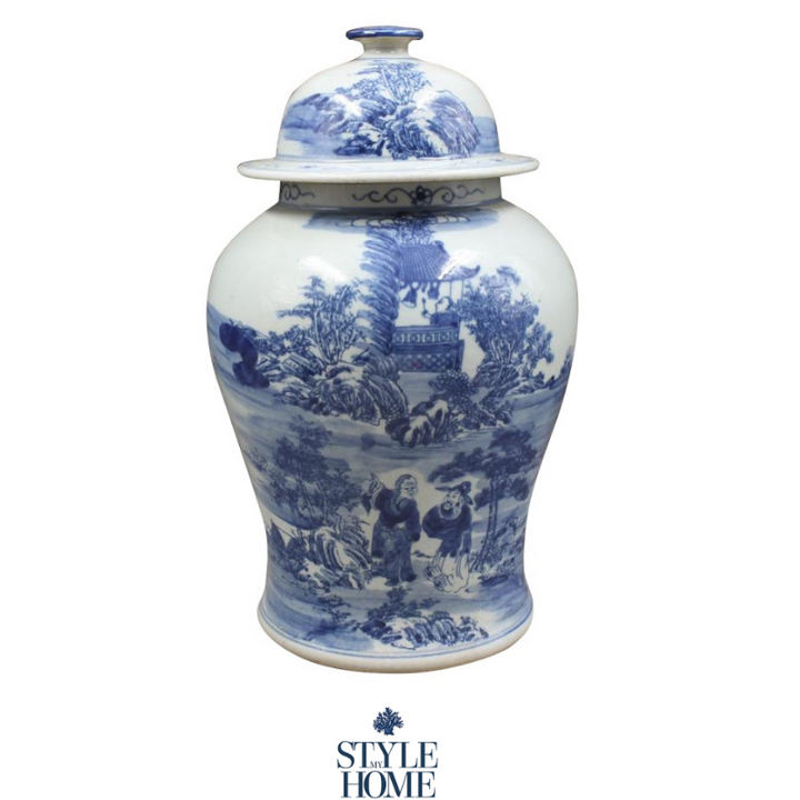 Imperial Village Ginger Jar 38cm