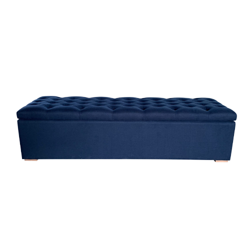 Abigail Tufted Upholstered Storage Box