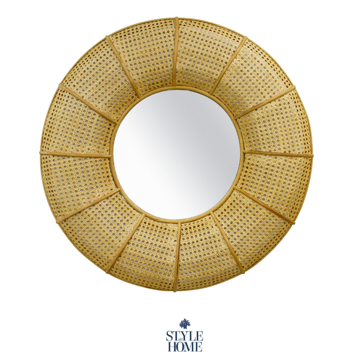 Lindeman Rattan Coastal Mirror