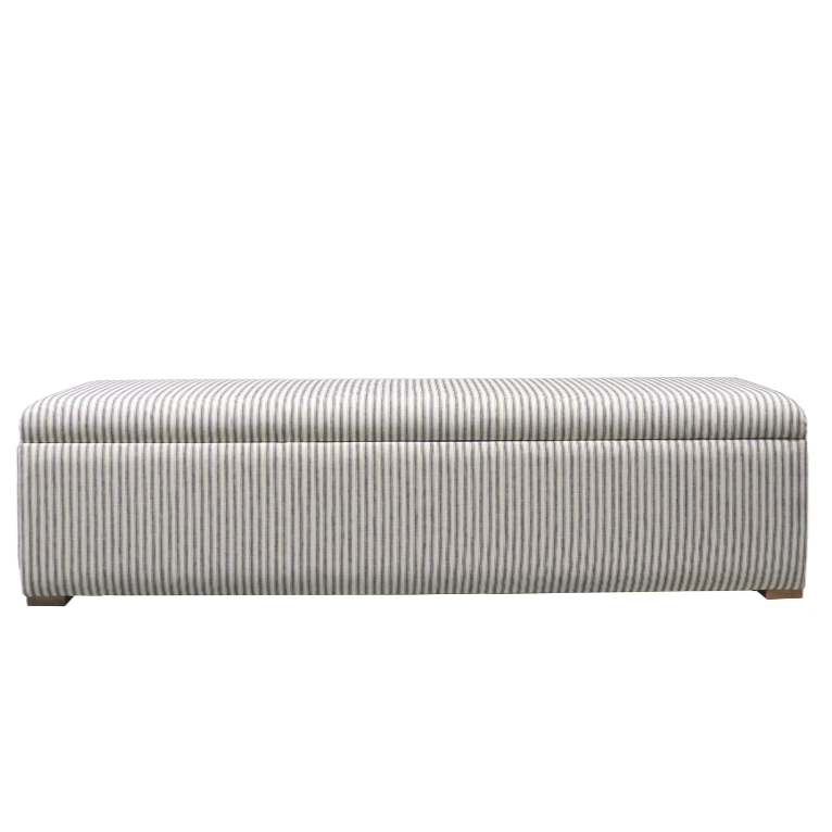 Hamptons storage bed box bench