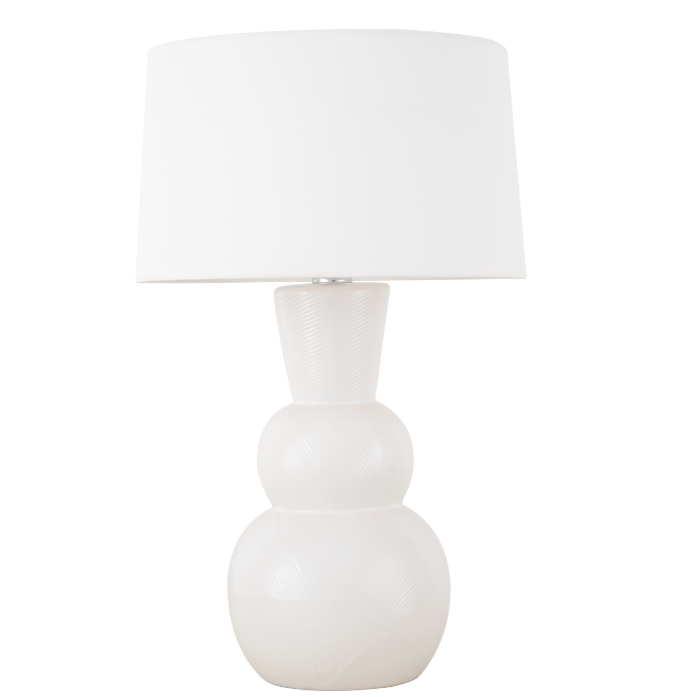 Contour Ceramic Table Lamp