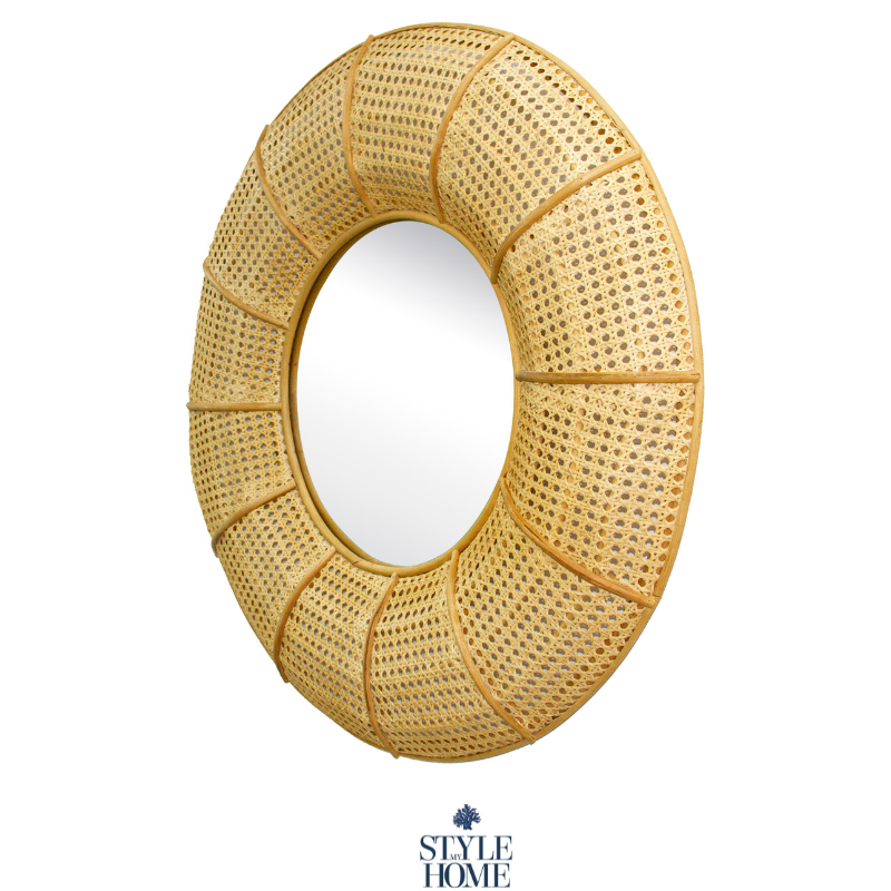 Lindeman Rattan Coastal Mirror