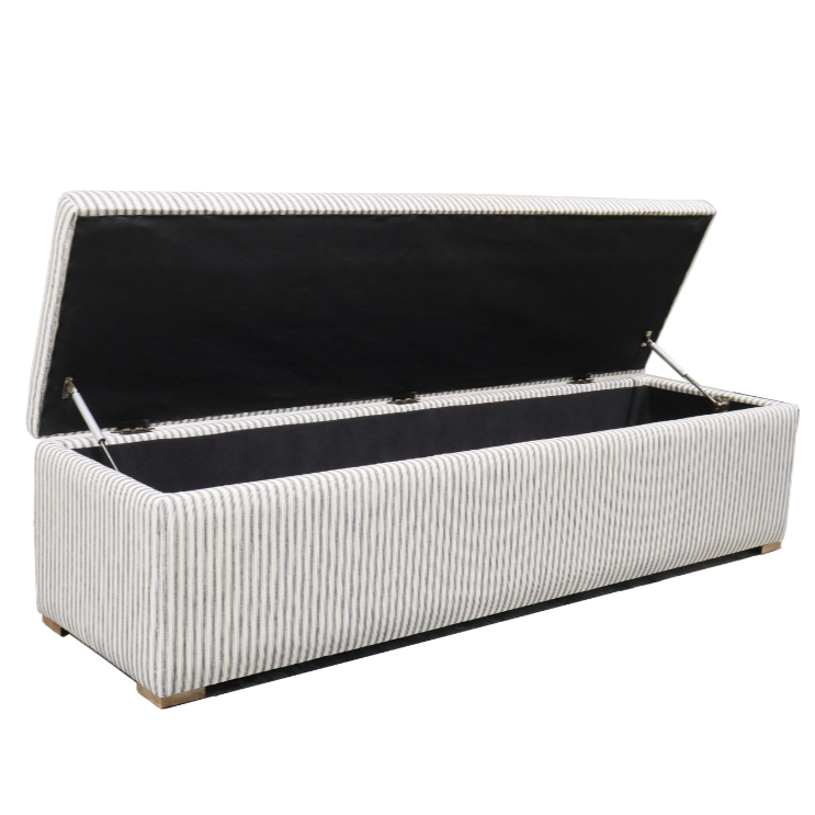 Hamptons storage bed box bench