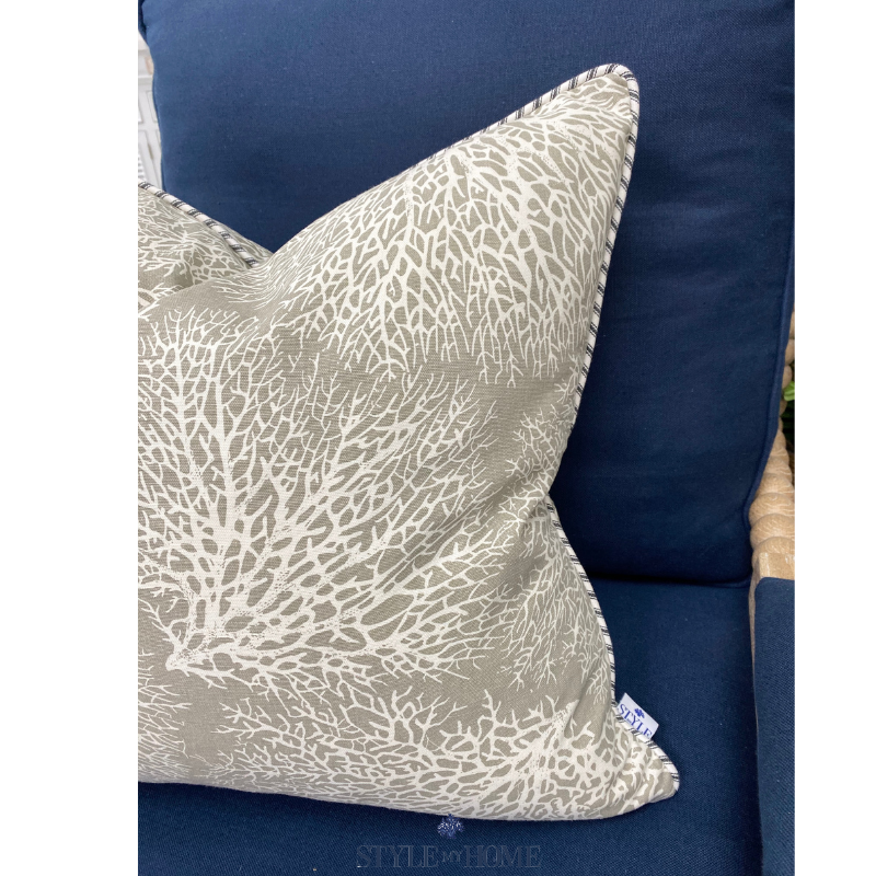 Sea Fan Coral Luxury Cushion