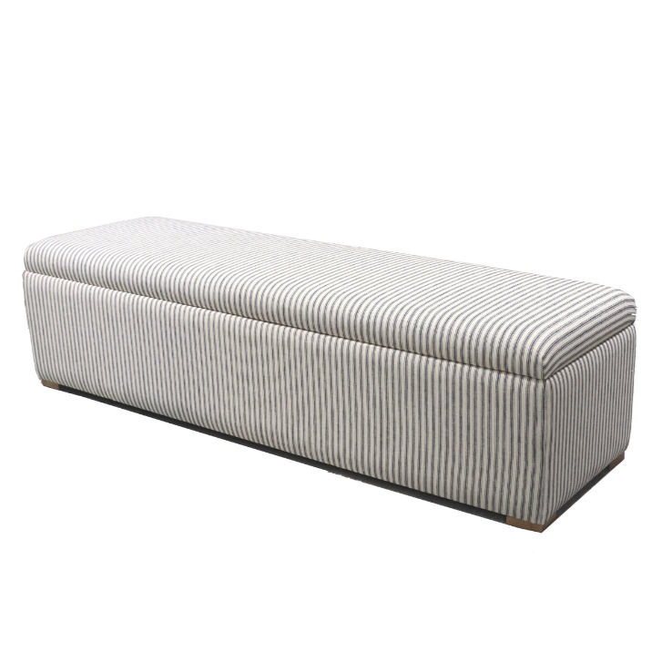 Hamptons storage bed box bench