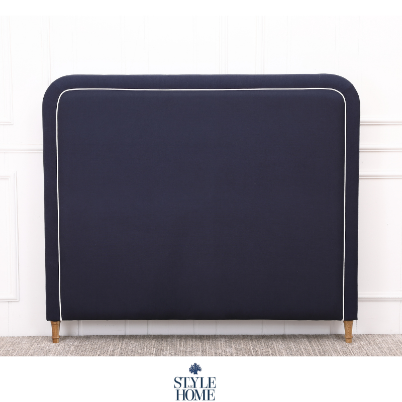 Hamptons bedhead navy