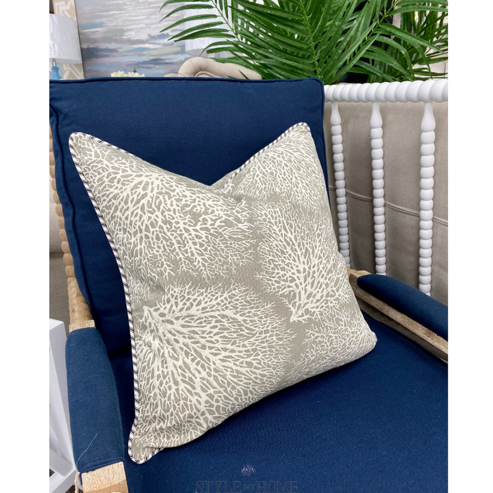 Sea Fan Coral Luxury Cushion