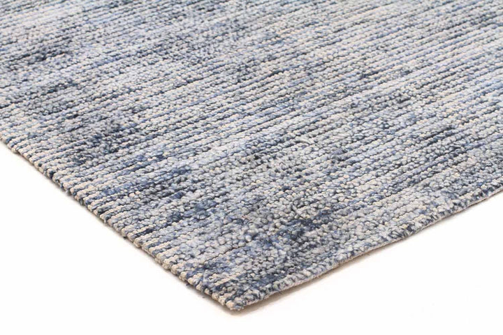 Indigo Cotton Rayon Rug