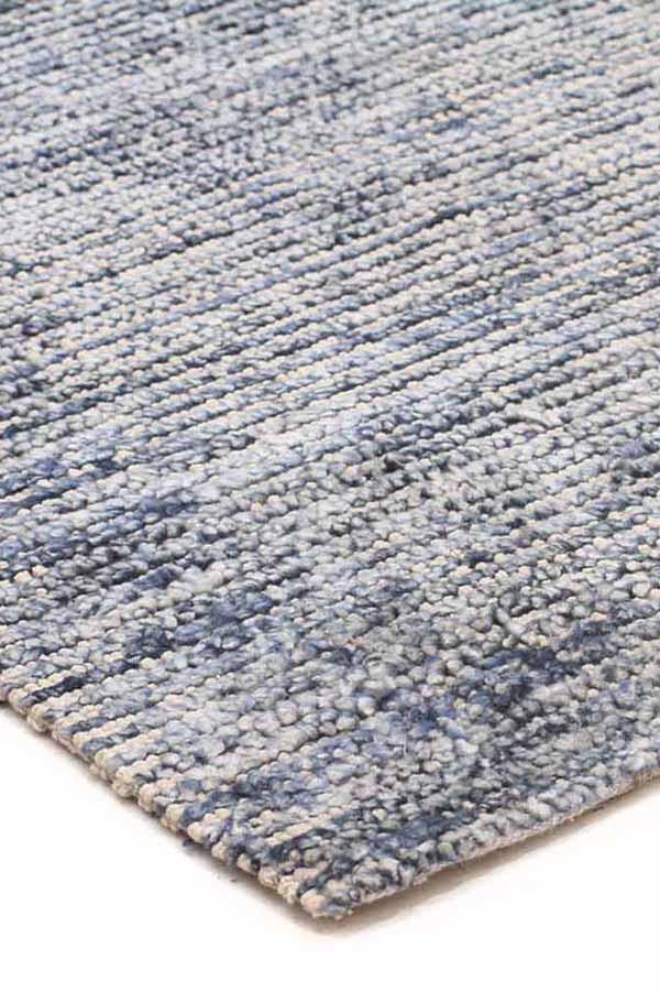 Indigo Cotton Rayon Rug