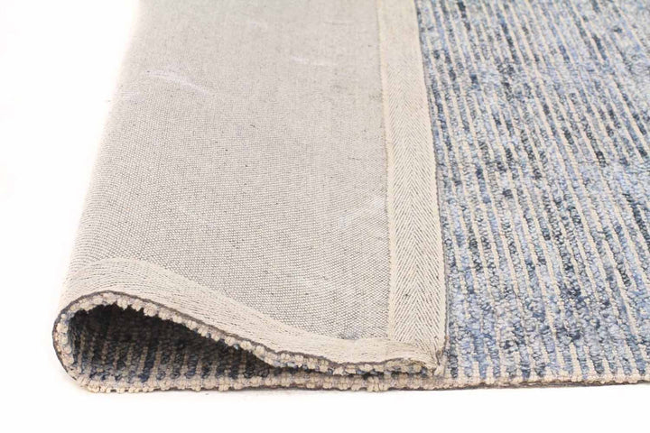 Indigo Cotton Rayon Rug