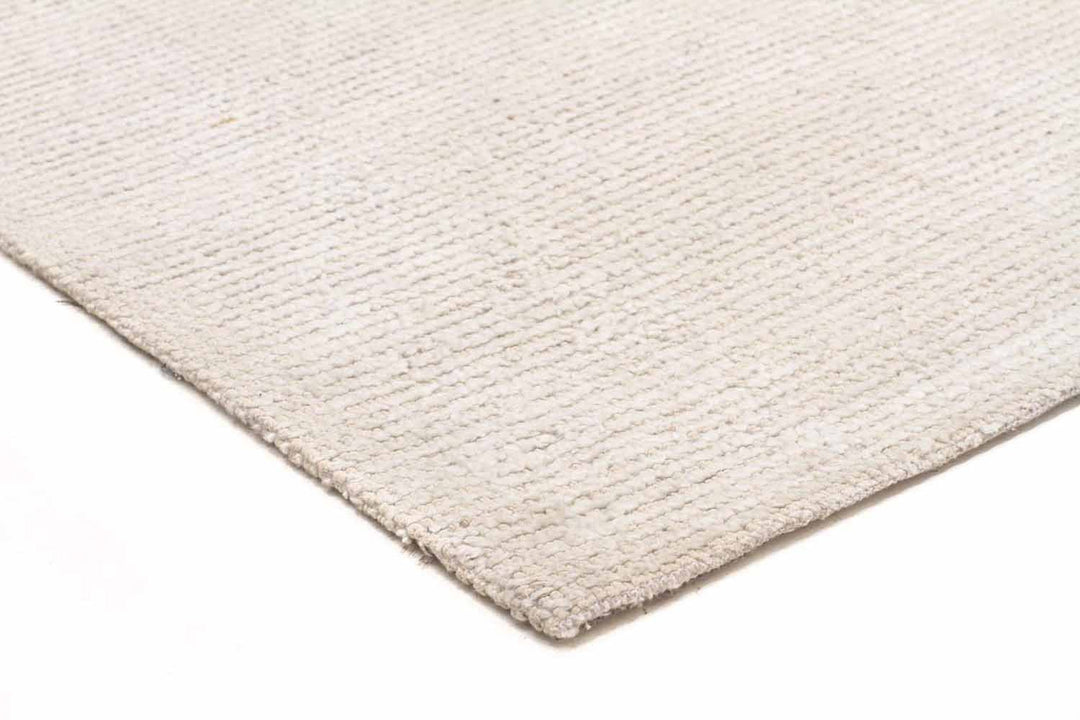 Ivory Cotton Rayon Rug