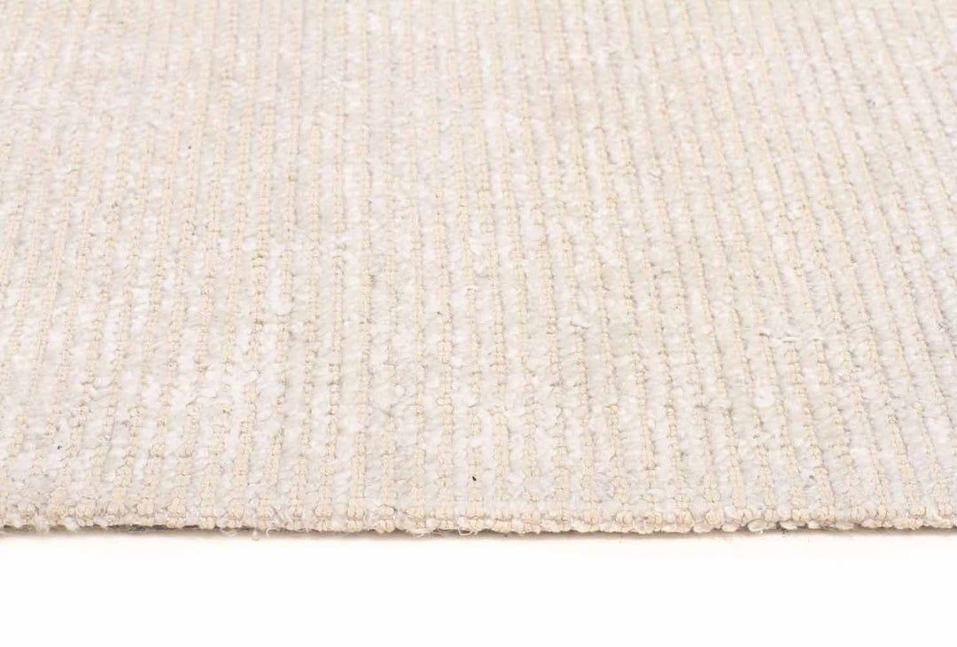 Ivory Cotton Rayon Rug