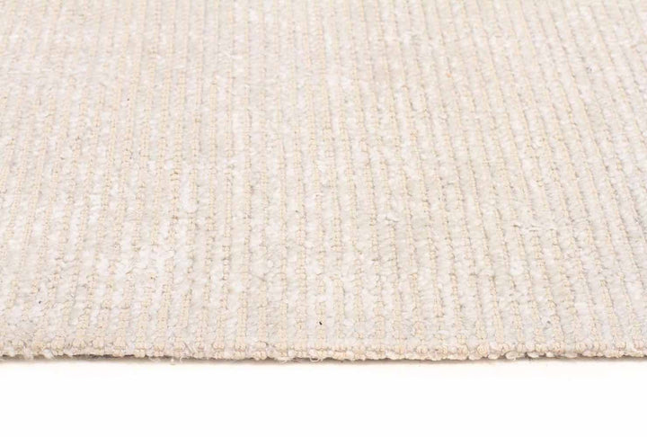 Ivory Cotton Rayon Rug