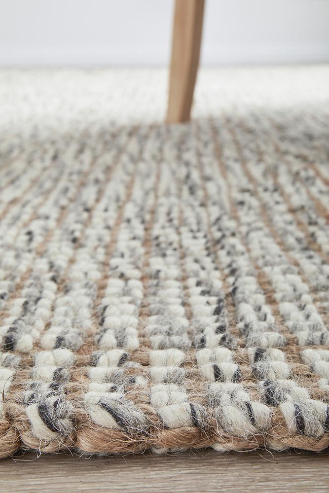 Arabella Grey Runner Rug