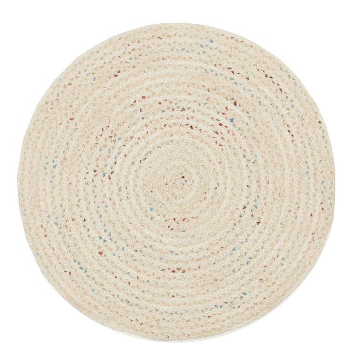 Diva Bleached Natural Round Rug