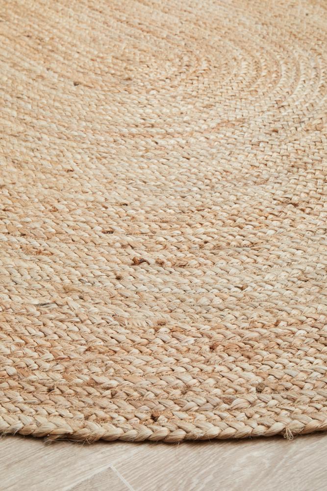 Bondi Natural Oval Rug