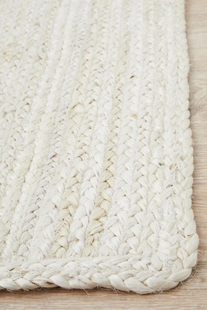 Bondi White Jute Rug