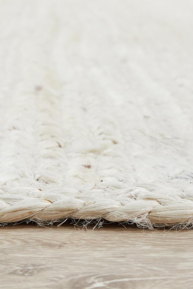 Bondi White Jute Rug