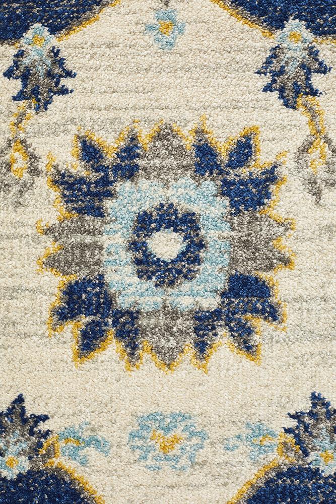 Babylon Ornate Navy Rug