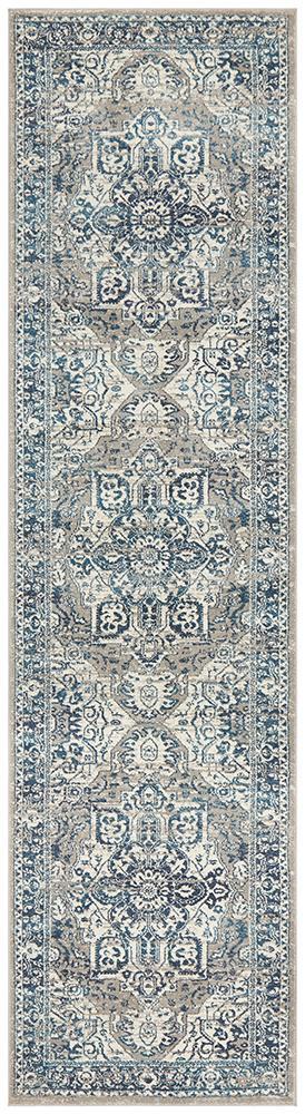 Babylon 207 Blue Runner Rug