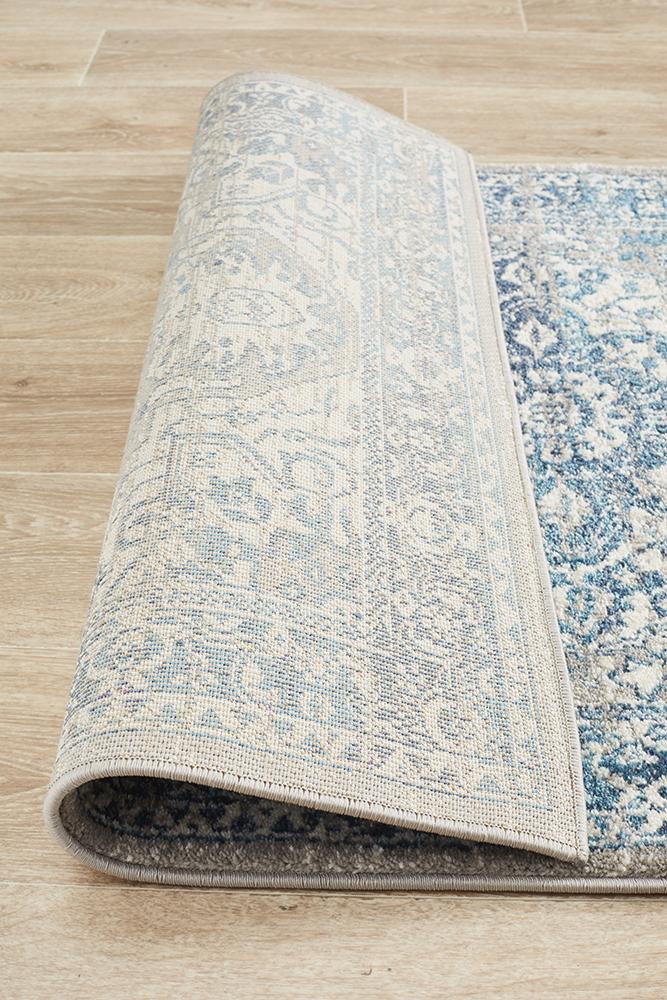 Babylon 207 Blue Runner Rug