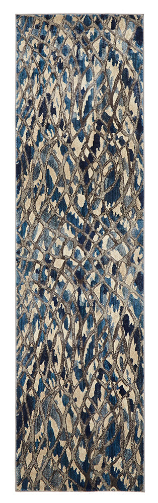 Ropes Modern Blue Rug