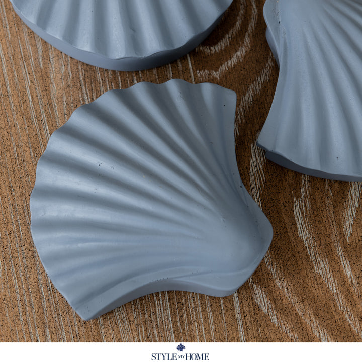 Seashells Trinket Box- Blue