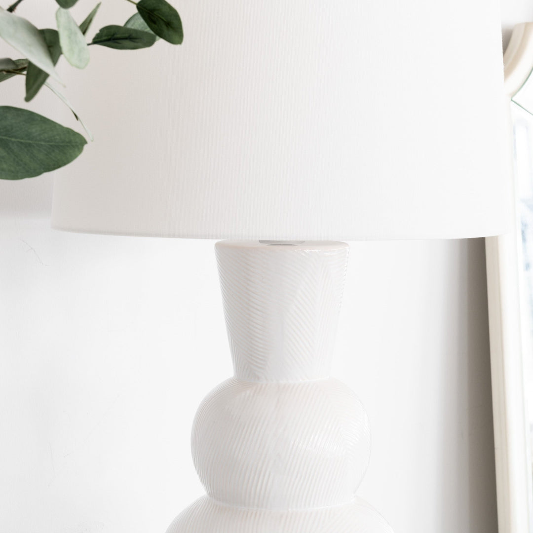 Contour Ceramic Table Lamp