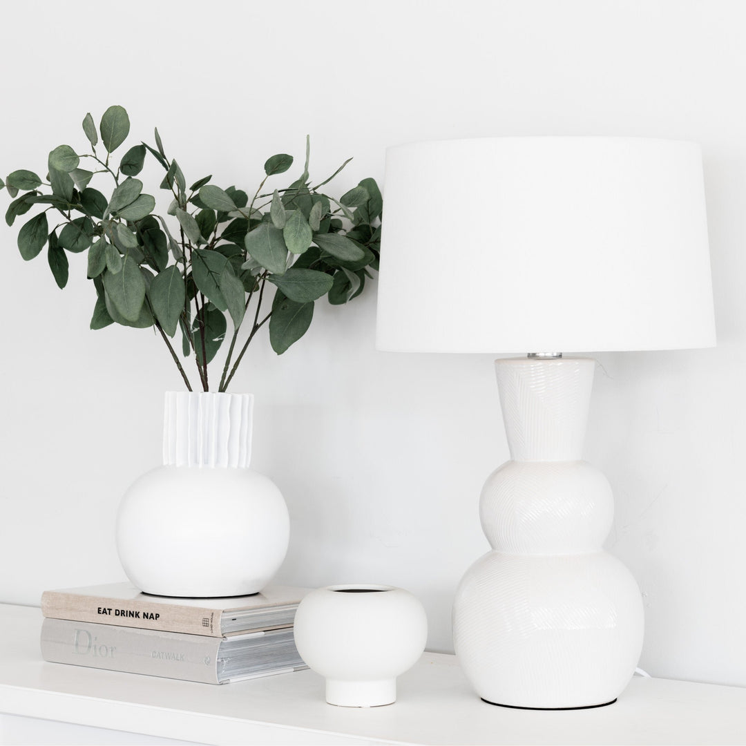 Contour Ceramic Table Lamp