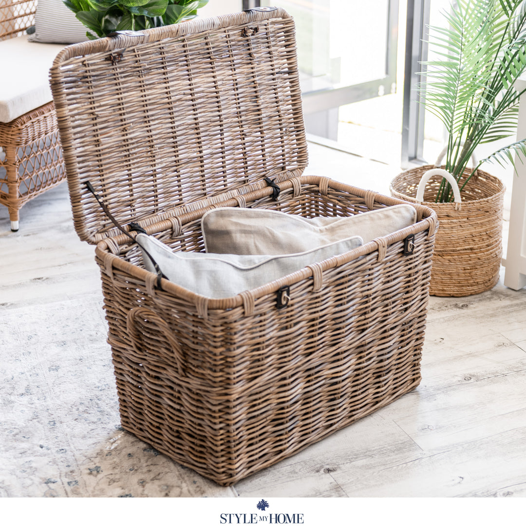 'Sea Drift' Rattan Trunk - 3 sizes available