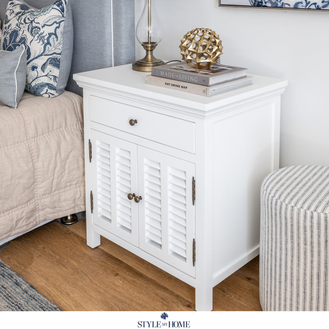 Plantation bedside Hamptons 