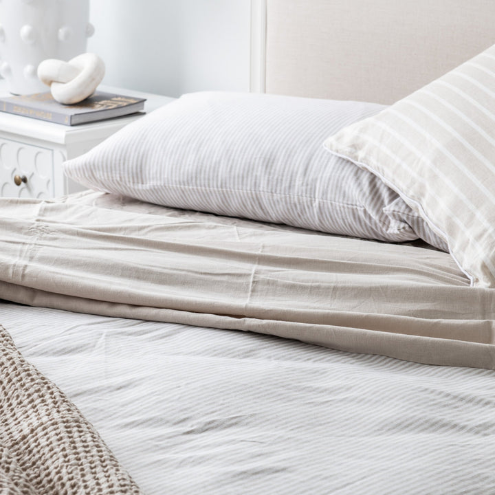 Threads Linen/cotton Sheet Set - Oatmeal