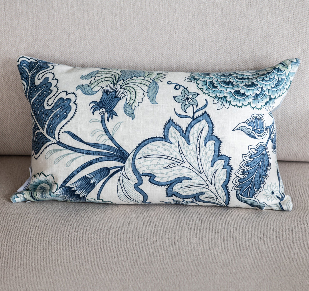 Bohemian Blossom Linen Cushion