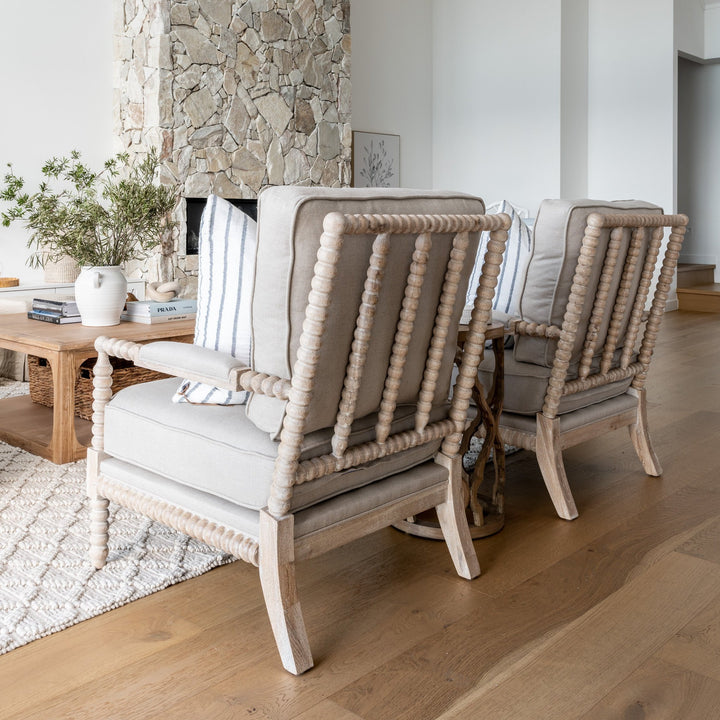 Hamptons bobbin armchair