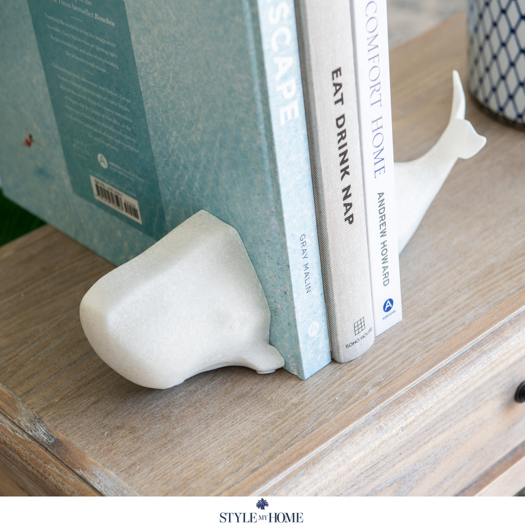 Whale Bookends