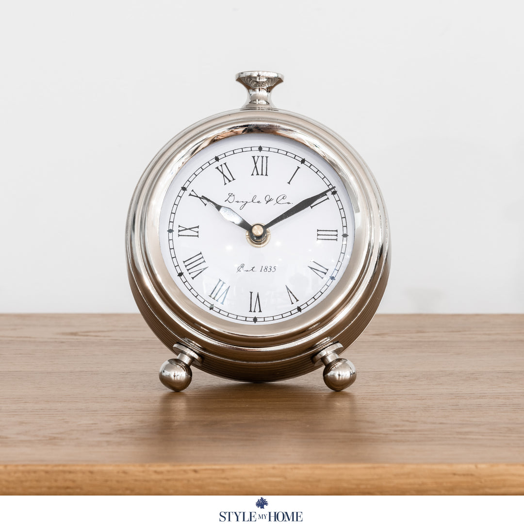 Round Ribbed Hamptons Clock