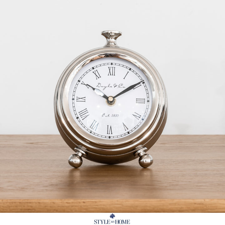 Round Ribbed Hamptons Clock