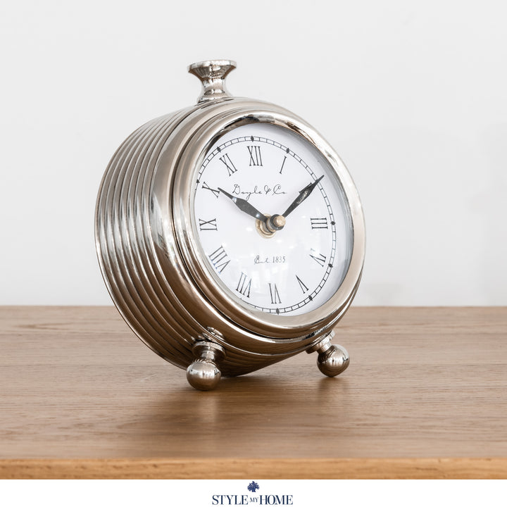 Round Ribbed Hamptons Clock