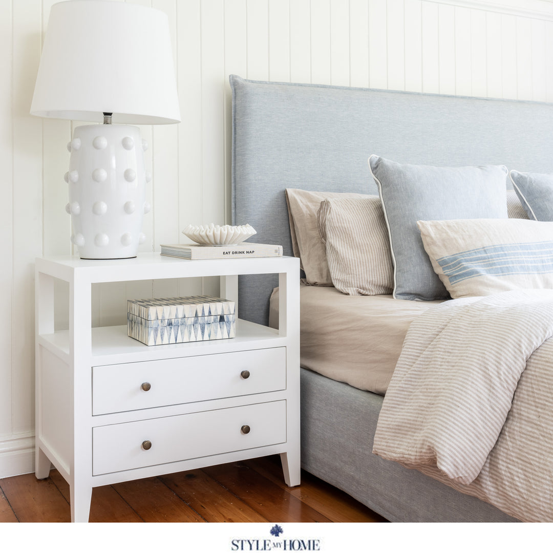 Hamptons bedside