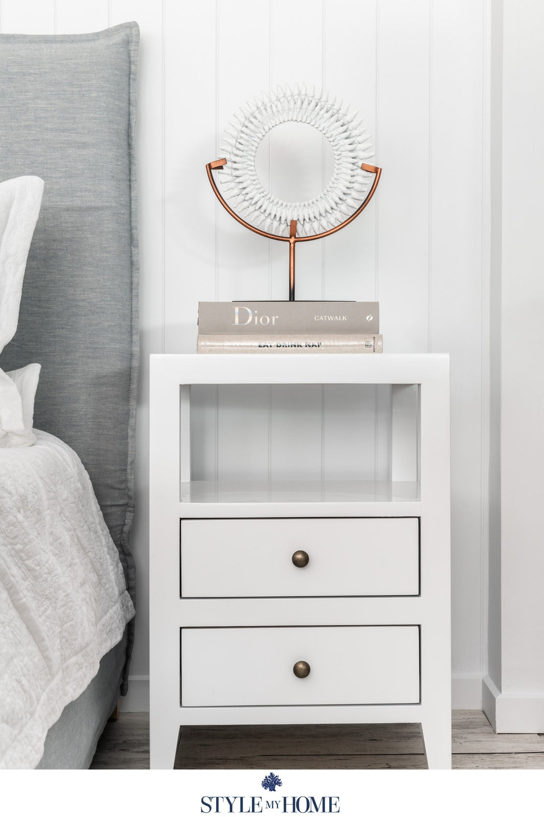 Hamptons bedside