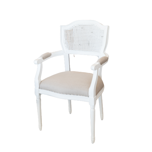 April Luxury Upholstered Carver Chair