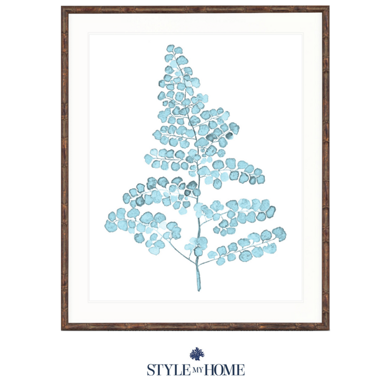 Pale Blue Foliage Iii Collection Designer Boys