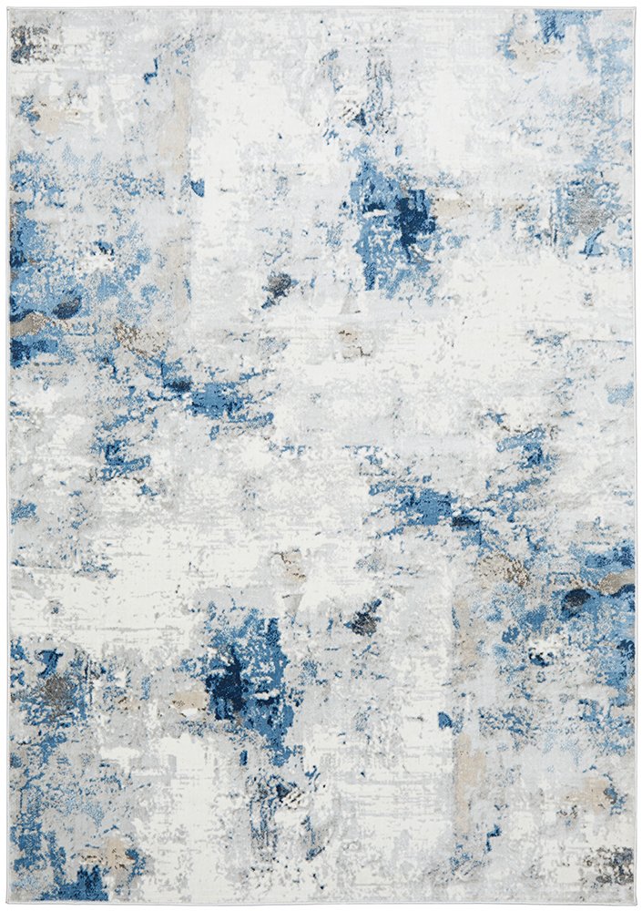 Belport Contemporary Rug Blue