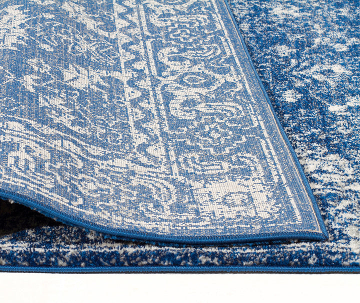 Oasis Navy Transitional Rug