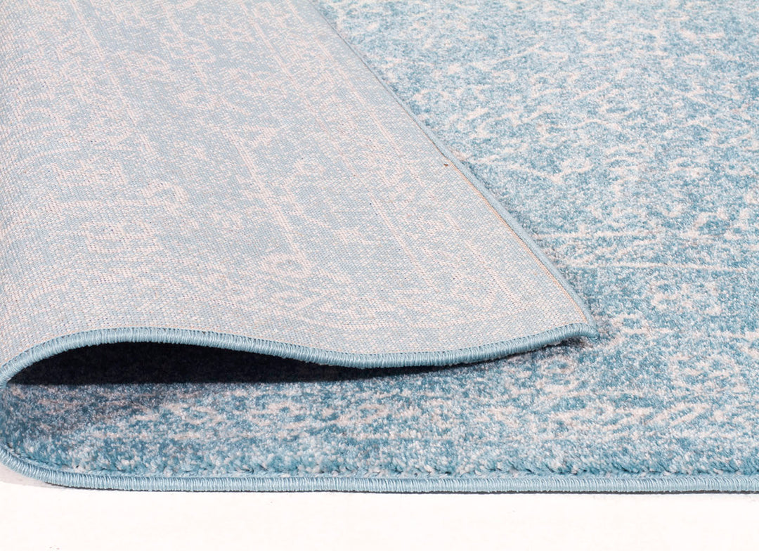 Depth Blue Transitional Rug