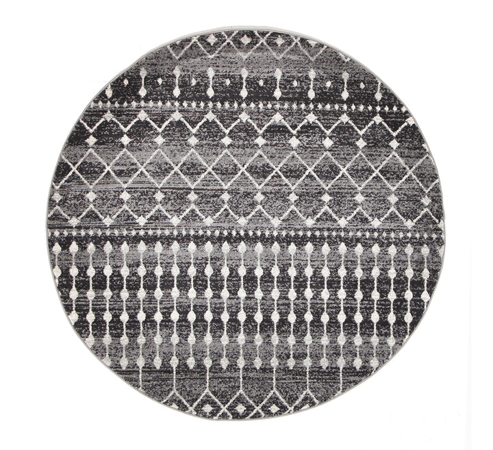 Simplicity Black Transitional Rug