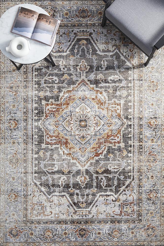 Diamond Stunning Grey Rug