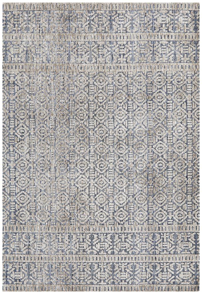 Miriam Navy Grey Rug