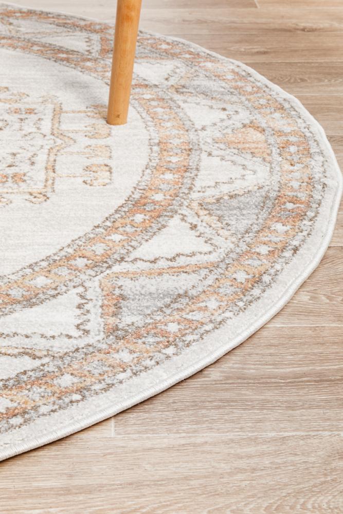 Mayfair Caitlen Natural Round Rug